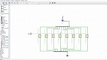 A 8 bit latch made in digital