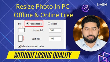 How to Resize Photo in Computer | Resize Image Online Free