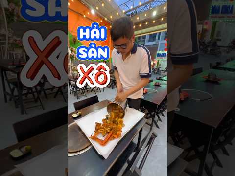 HẢI SẢN XÔ mô hình mới lạ siêu mê phải thử 1 lần #haisanxo #haisantuoisong #haisansotcajun