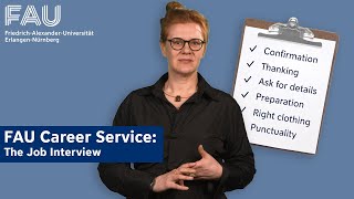 Tips For A Succesful Job Interview Career Service