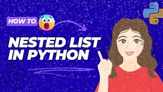 Nested List in Python  | Python for beginners 