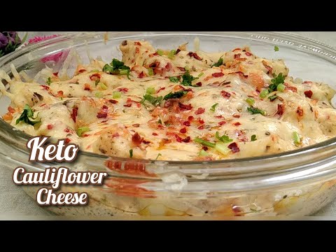 Creamy KETO Cauliflower Cheese  The Perfect Side  Low Carb Recipe