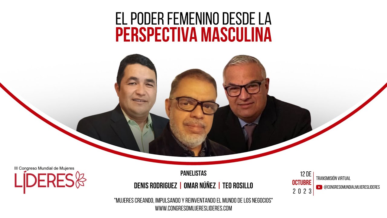 PANEL 06: "EL PODER FEMENINO DESDE LA PERSPECTIVA MASCULINA"