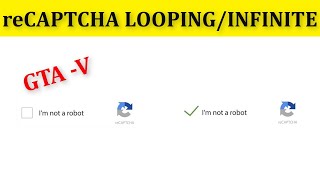 how to fix social club gta -v  recaptcha looping / infinite error || can't login gta v social club