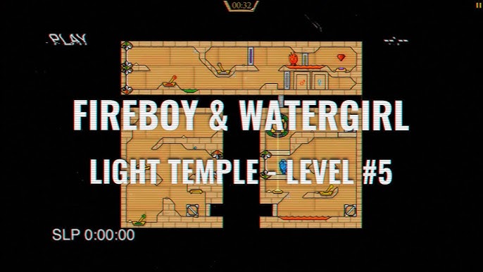 Fireboy and Watergirl 2 The Light Temple Walkthrough - All Levels