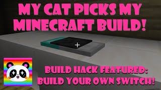 My cat picks my Minecraft build!!! & Switch build hack