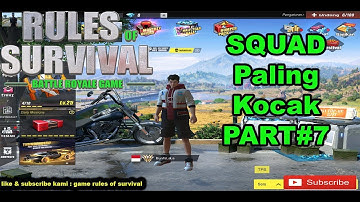 SQUAD paling kocak part #7  - Rules Of Survival