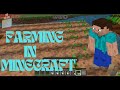 Minecraft లో Farming ఎలా చేయాలి &amp; Zombies నుంచి House ఎలా Protect చేయాలి? | Telugu Gameplay