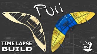 Puri - RC Flying Wing - Time Lapse Build