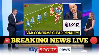 VAR CONFIRMS CLEAR ERROR AS REFEREE OVERLOOKS STONEWALL PENALTY 🚨