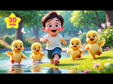 🦀🎁Baby Duck, Quack Quack! + More🐥🍄|Nursery Rhymes & Kids Song | Best Animal Songs For Kids