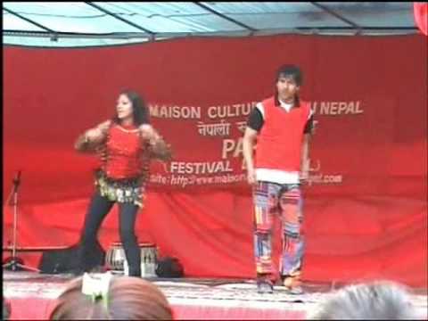 Nepali dance of Annapurna Group,Paris 2009-Dance 3