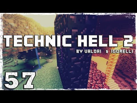 Смотреть прохождение игры [Coop] Minecraft Technic Hell 2. #57: Большая стройка (3/4)