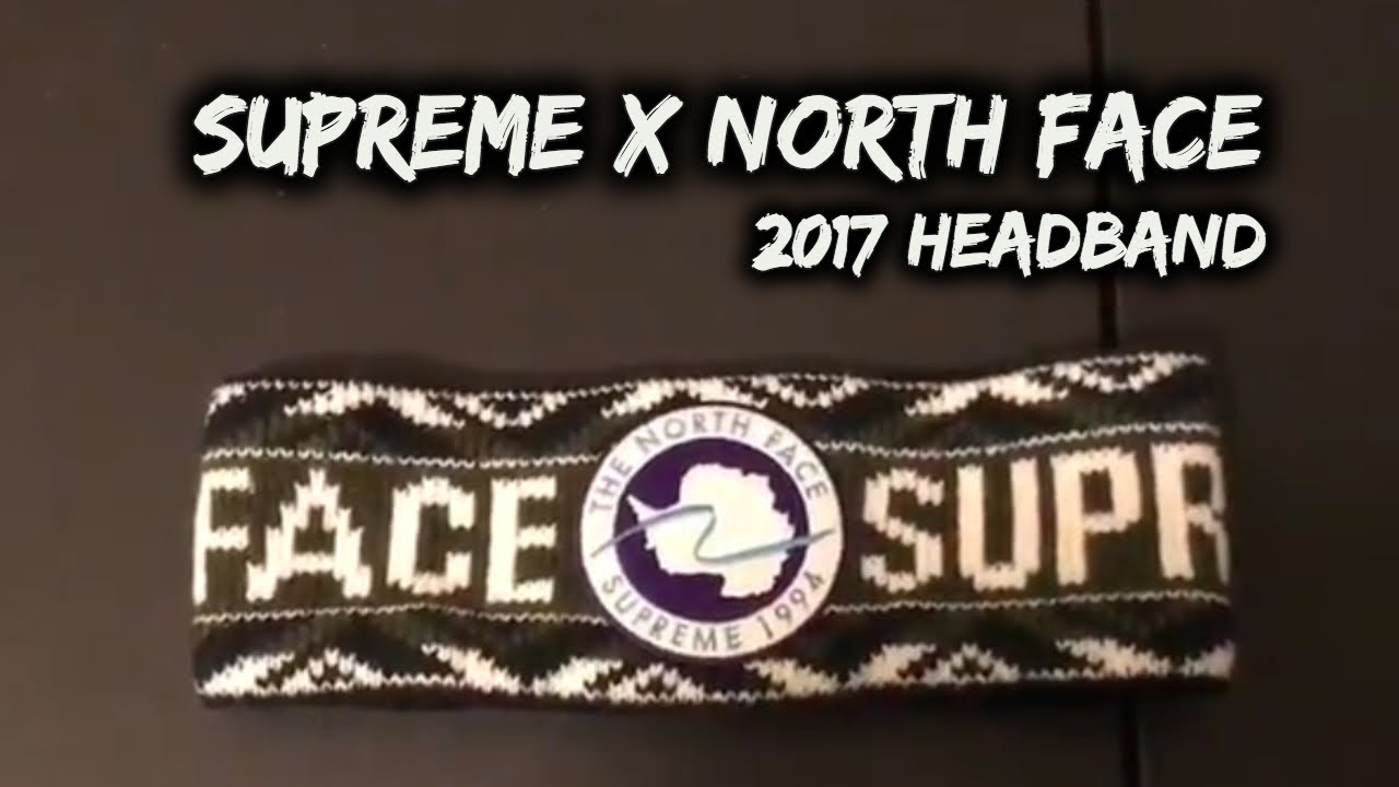 supreme the north face headband