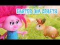 Let&#39;s Make Easter DIY Art and Slime with Trolls Band Together Poppy