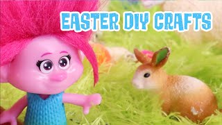 Let&#39;s Make Easter DIY Art and Slime with Trolls Band Together Poppy