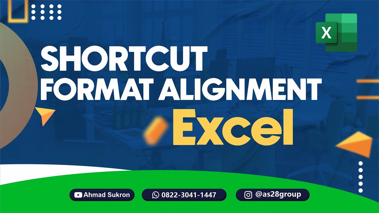 SHORTCUT ALIGNMENT EXCEL : CARA CEPAT MERAPIKAN TEKS DI EXCEL SECARA ...