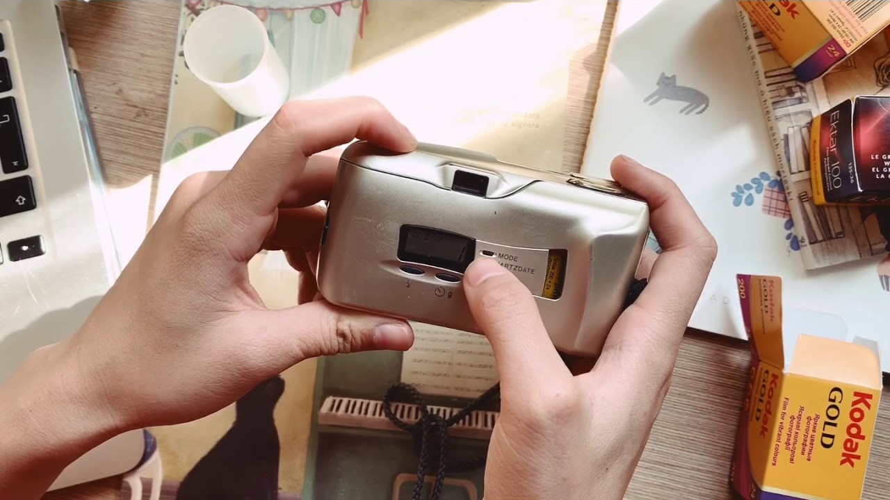 How to load film Lắp film với Mju ii và Pentax Spotmatic YouTube