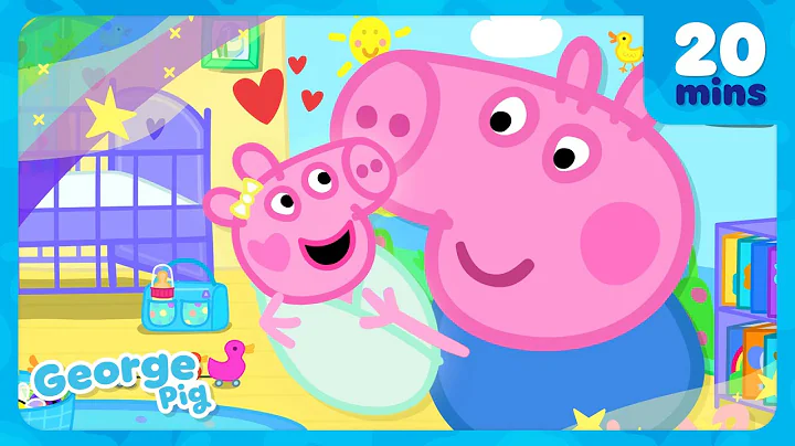George Pig Meets His New Sister Baby Evie 💕 Peppa Pig Full Episodes | 20 Minutes | George Pig