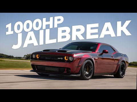 The Dodge Challenger Hellcat Jailbreak is 807bhp madness