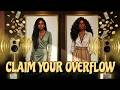 Claim Your Overflow 👑 Upbeat Afrobeat Soul Money Affirmations for Black Women