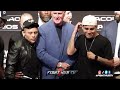 Pitbull Cruz contra Angel Fierro 2 - Conferencia De Prensa y Cara a Cara