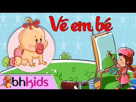 Vẽ Chân Dung Bé - Hướng Dẫn Trẻ Học Vẽ