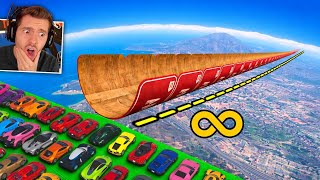 GTA V Online: PISTA DE SKATE acima do LIMITE DO MAPA! COR...