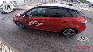 NEW TOYOTA COROLLA HYBRID HATCHBACK 2019 - POV TEST DRIVE (RAINY DAY)