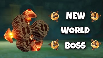 How to Unlock the new world boss Perpetual Mechanical Array - Genshin Impact