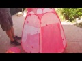 Eu promise outdoor indoor pink princess tent review nice play tent easy to set up and extremely po