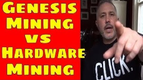 Genesis Mining vs Hardware Mining Comparison