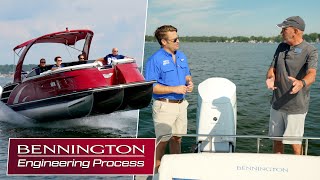 Engineering Process For Bennington  What It Takes To Build The Best Tritoon On The Market