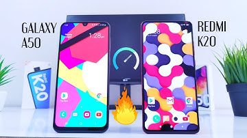 Samsung Galaxy A50 vs Redmi K20 SpeedTest Comparison - One UI vs MIUI 10