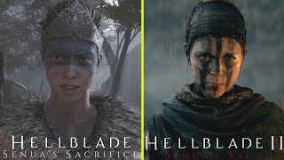 Any info on runes from hellblade 2 trailer? Working on some portrait photo  set that has similar vibes. : r/hellblade