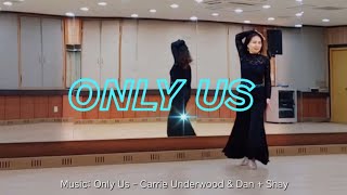 Only Us / Intermediate - Line Dance (Dance & Teach)