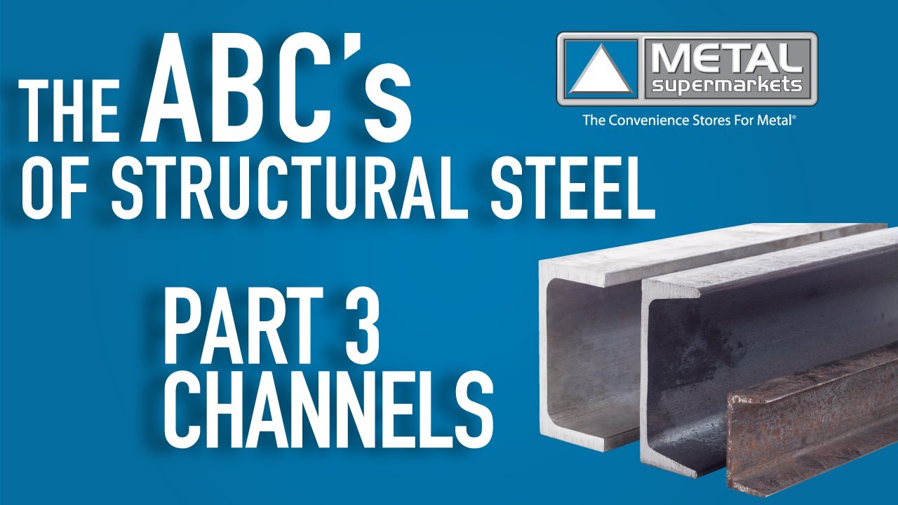 U Channel Steel Sizes Chart