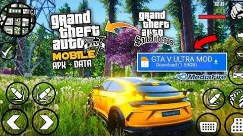GTA SAN ANDREAS ULTRA REALISTIC GRAPHIC FOR ANDROID || GTA SA GRAPHIC NO CRASH SUPPORT ANDROID 12