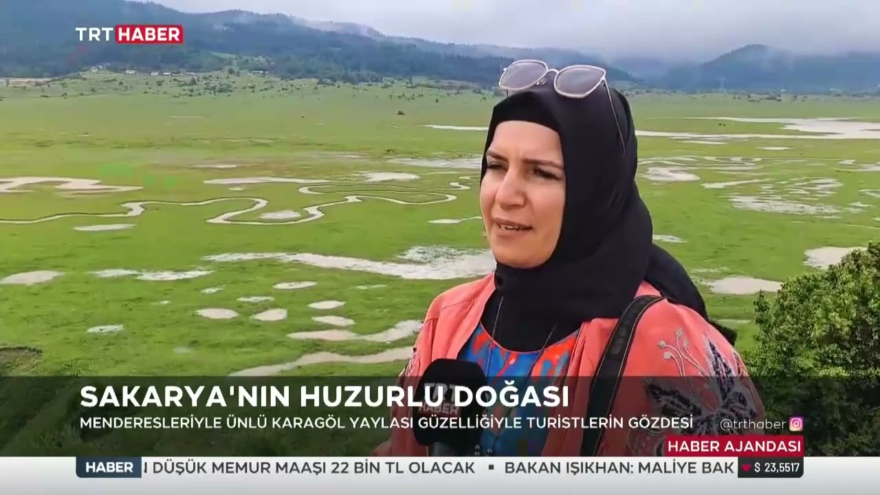 Taraklı Karagöl Yaylası menderesler