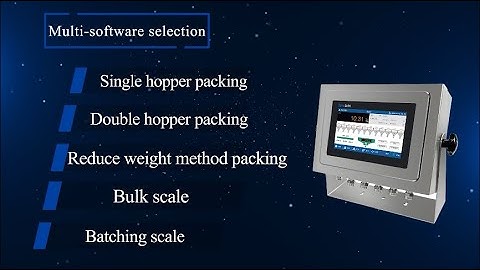 General Measure Desk/Wall-Mount Weighing Controller GMC-P7