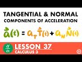 Tangential & Normal Components of Acceleration | Calculus 3 Lesson 37 - JK Math