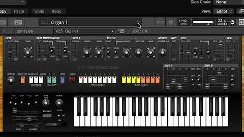 Jupiter 8 - Native Instruments Reaktor Community Library | Free Synth Plugin