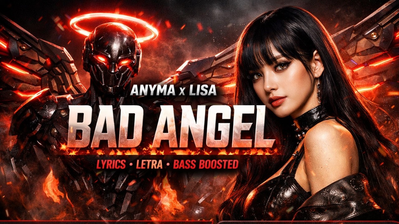 Anyma, LISA - Bad Angel (Letra) 🔈BASS BOOSTED MUSIC 🔈(Lyrics) - YouTube