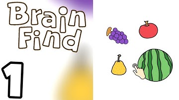 Brain Find || Gameplay Walkthrough || Level 1-10 || #1