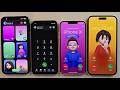 iPhone 13Pm iPhone 11 iPhone 14 iPhone 14Pm Incoming call Facetime Outgoing call
