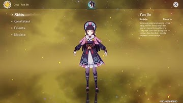 Genshin Impact - Yun Jin Idle Animation