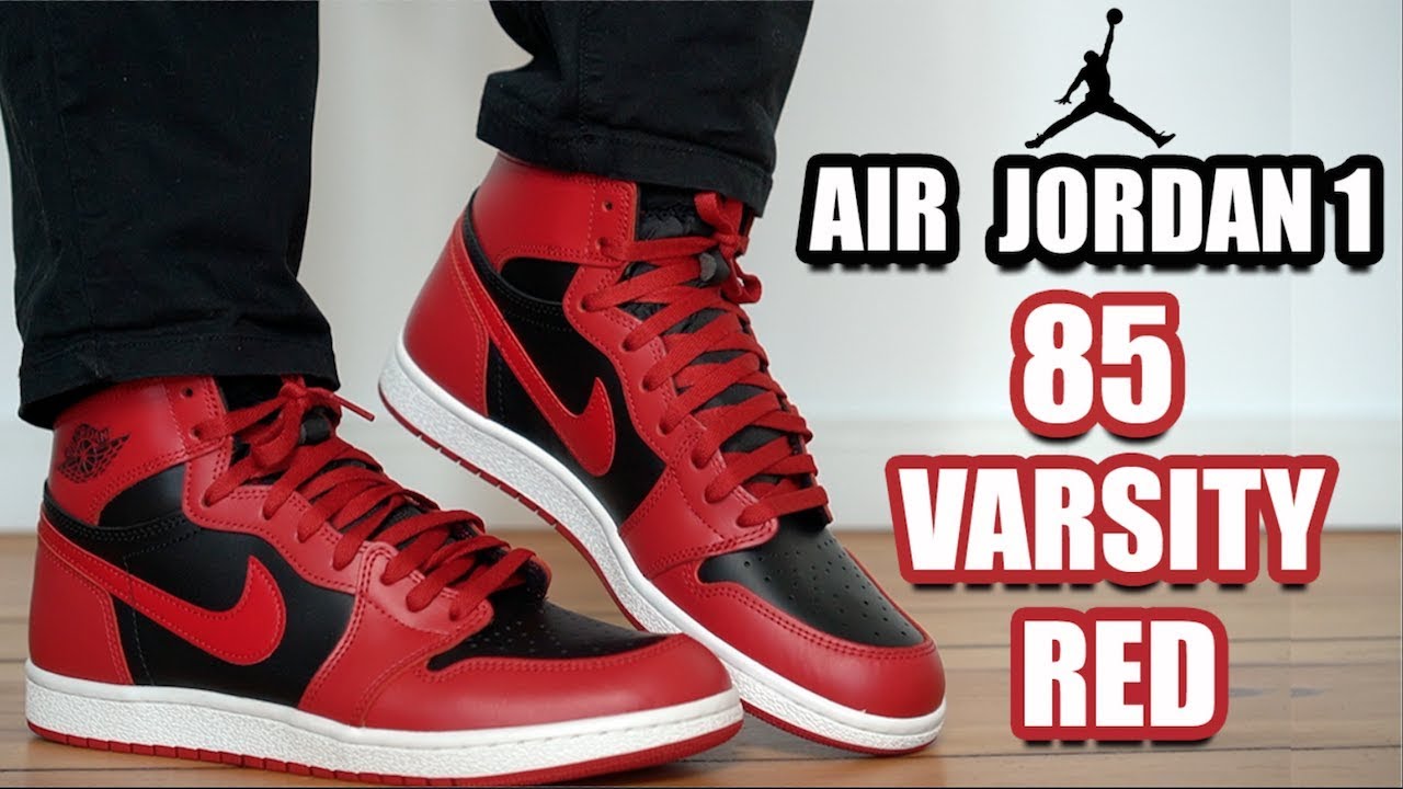 air jordan 1 retro 85 varsity red