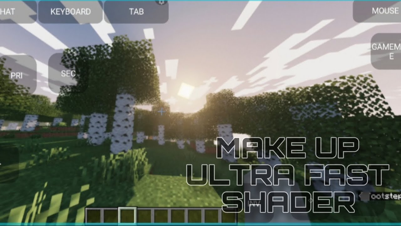 Ultra Shaders Java MAKE UP -- ULTRA FAST SHADER TEST! MINECRAFT JAVA EDITION IN ...
