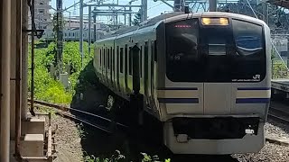 （電球切れ）E217系Y-29編成大船駅入線