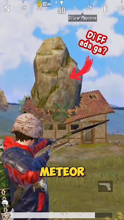 Di FF ada Rumah Meteor ga? PUBG vs FF #pubg #freefire